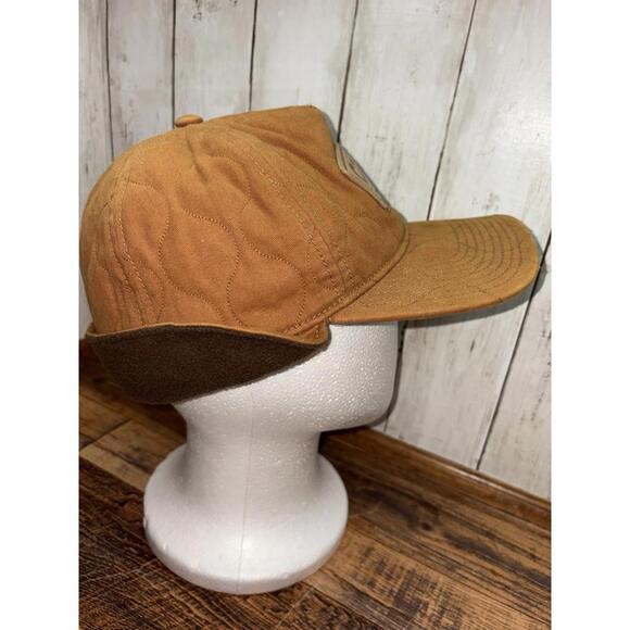 Coal The Cummins Headwear Wilderness Division Tan Earwarmer/Ear Flaps Hat Cap - Picture 2 of 10